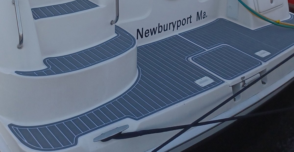 Enhance Your 2005 35 Motor Yacht with Custom Marine Decking – A Happy Customer Review - HJDECK