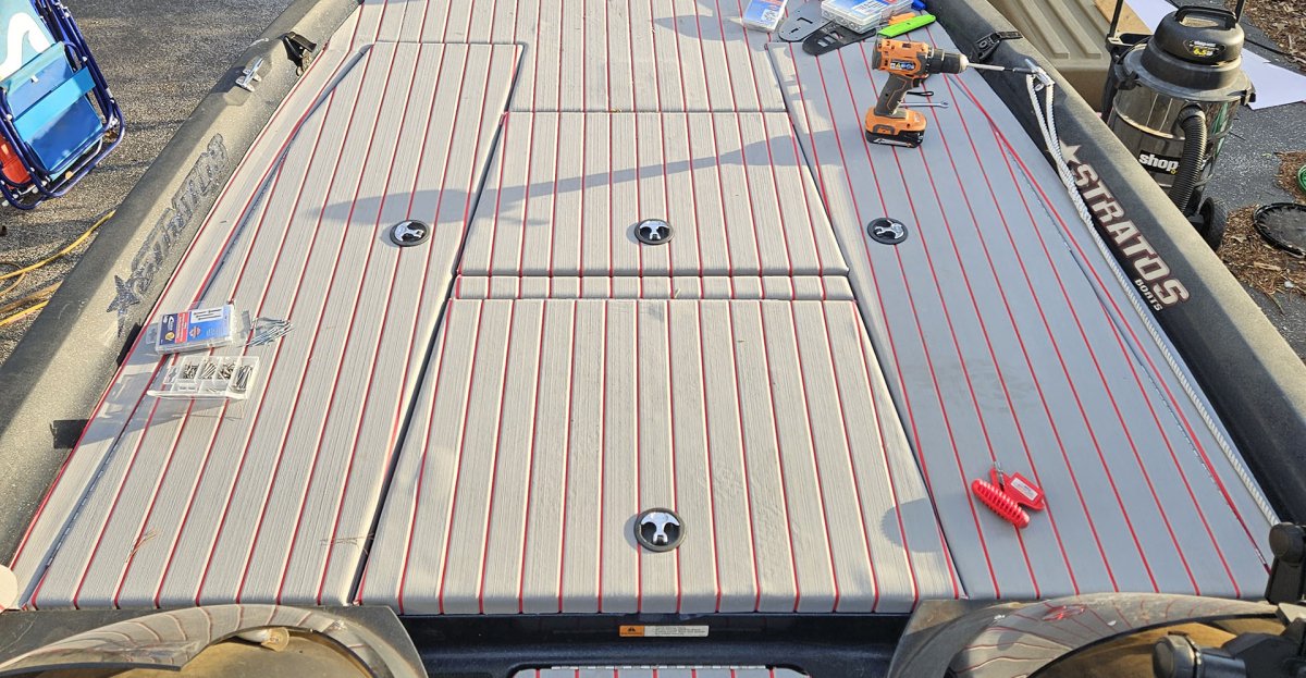 How to Replace Flooring on a Stratos Bass Boat with Closed Cell Foam Pad? - HJDECK