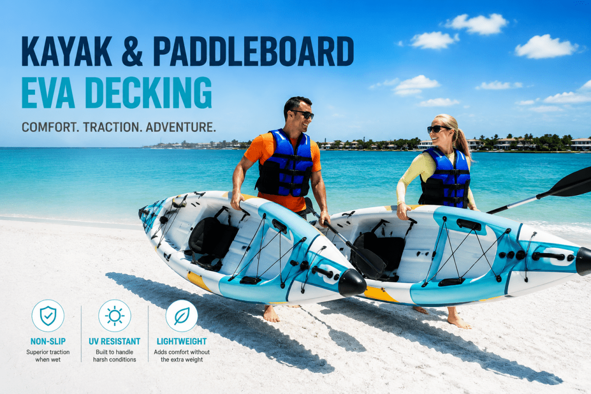 Kayak Boat Deck Pad Kit | Paddle Sport - HJDECK