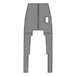 1968 Correct Craft Mustang Cockpit Pad Self - Adhesive Boat Flooring Deck Mats - HJDECK