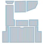 1988 Sea Ray 268 Sundancer EVA Foam Boat Deck Mat Marine Flooring Imitation Teak Cockpit Pad - HJDECK