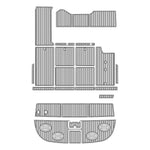 1990 - 1991 Sea Ray Sundancer 350 Foam Boat Decking Kits - HJDECK