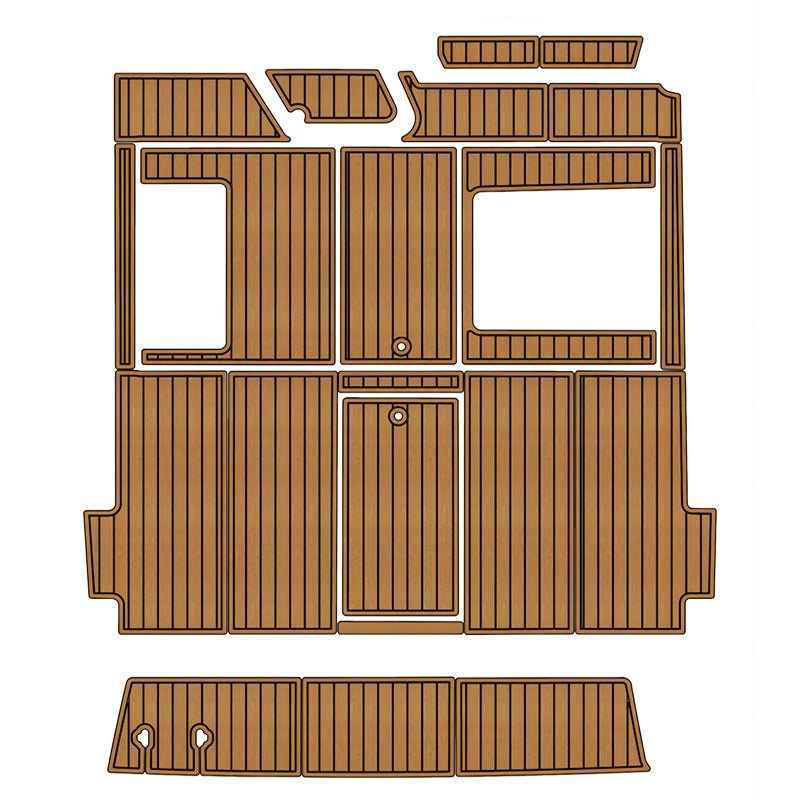 1990 Sea Ray 31 Express Cruiser Precut Boat Flooring Kits - HJDECK