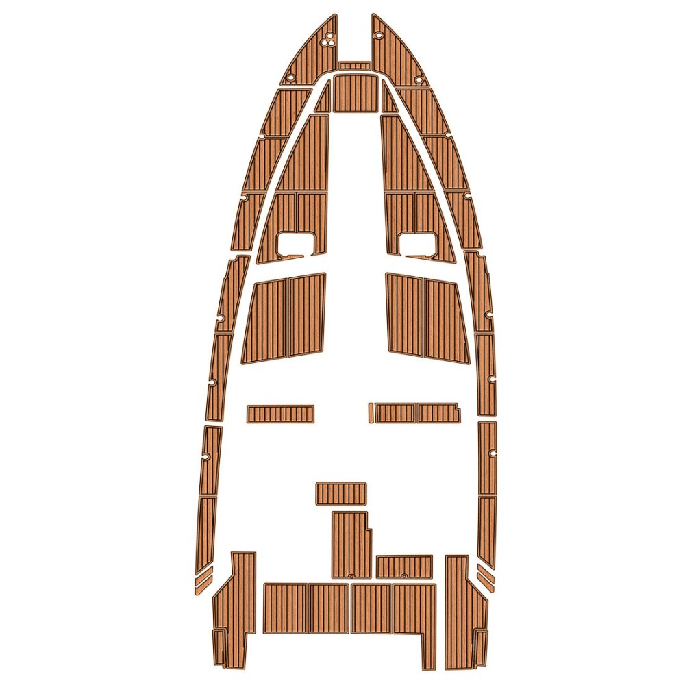 1991 Sea Ray 39 Express EVA Foam Boat Flooring Kits - HJDECK