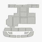 1992 - 1999 Sea Ray 400 Express Cruiser Precut Boat Flooring Kits - HJDECK