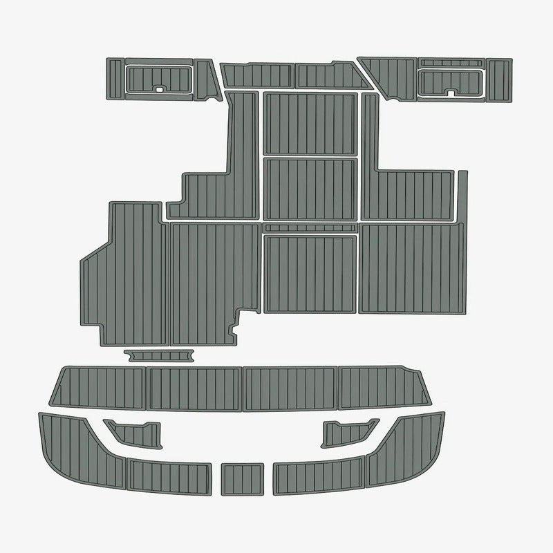 1992 - 1999 Sea Ray 400 Express Cruiser Precut Boat Flooring Kits - HJDECK