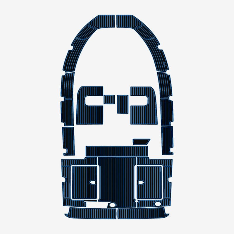 1992 Rodman 1100 EVA Foam Boat Flooring Kits - HJDECK