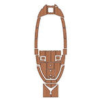 1994 Capeador 53 EVA Foam Precut Boat Flooring Kit - HJDECK