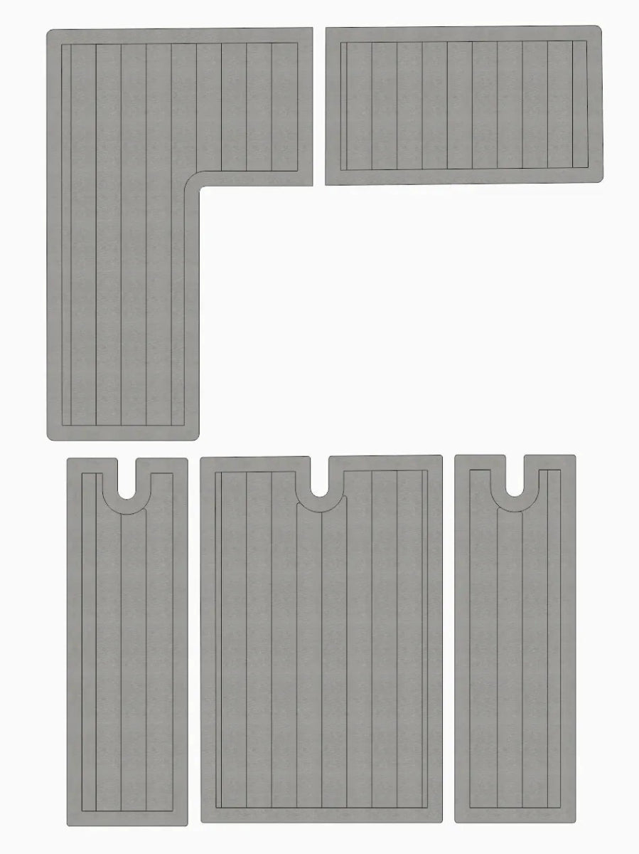 1994 Crownline 250CR EVA Foam Boat Deck Non Skid Flooring - HJDECK