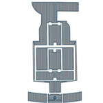 1994 Cruisers ARIA 3120 EVA Foam Boat Flooring Faux Teak Marine Decking - HJDECK