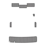 1995 Powerquest 257 Rear Deck & Swim Step 6mm Boat Floor Mats - HJDECK