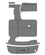1995 Sea Ray 370 Sundancer EVA Foam Boat Flooring Marine Decking Swim Platform Cockpit Pad - HJDECK