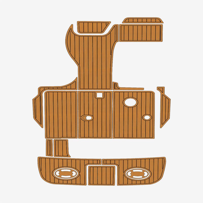 1997 - 1999 Sea Ray 270 sundancer Precut Boat Flooring Kits - HJDECK