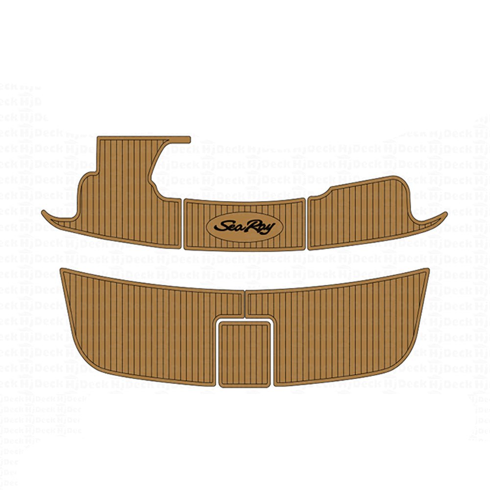 1997 Sea Ray 370 Sundancer Swim Platform Pad Foam Boat Decking Kits - HJDECK
