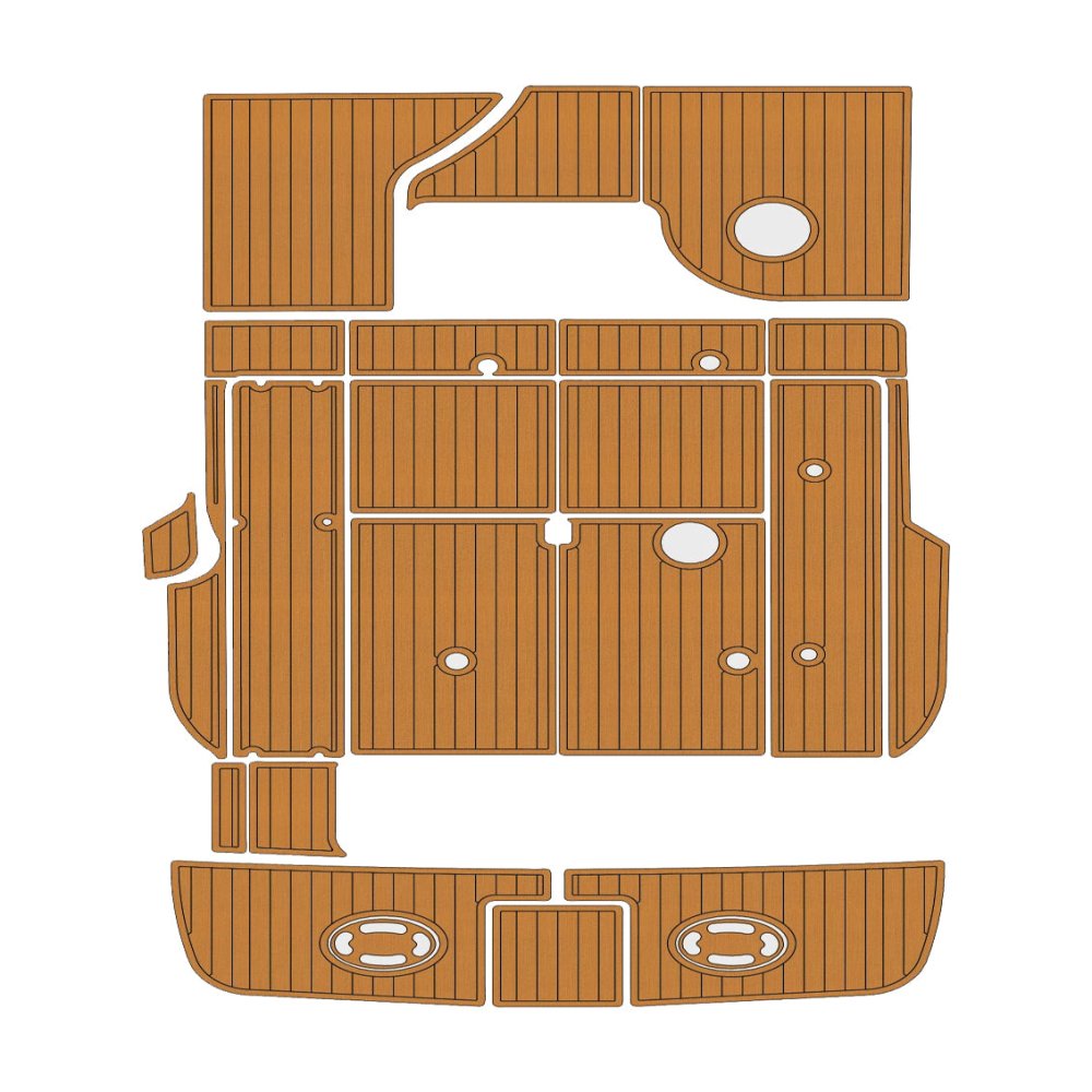 1998 - 2003 Sea Ray 310 Sundancer Precut Boat Flooring Kits - HJDECK