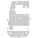 1999 - 2002 Sea Ray 340 EVA Foam Boat Deck Cockpit & Swim Platform Mat Marine Flooring - HJDECK