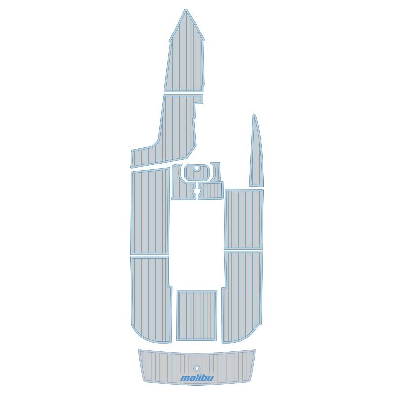 1999 Malibu Response LX EVA Foam Teak Boat Deck Mat Flooring Marine Decking - HJDECK