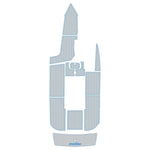 1999 Malibu Response LX EVA Foam Teak Boat Deck Mat Flooring Marine Decking - HJDECK