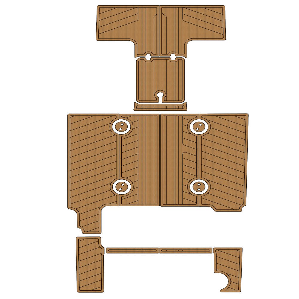 1999 Pursuit 280 Seadeck EVA Foam Boat flooring Kit - HJDECK