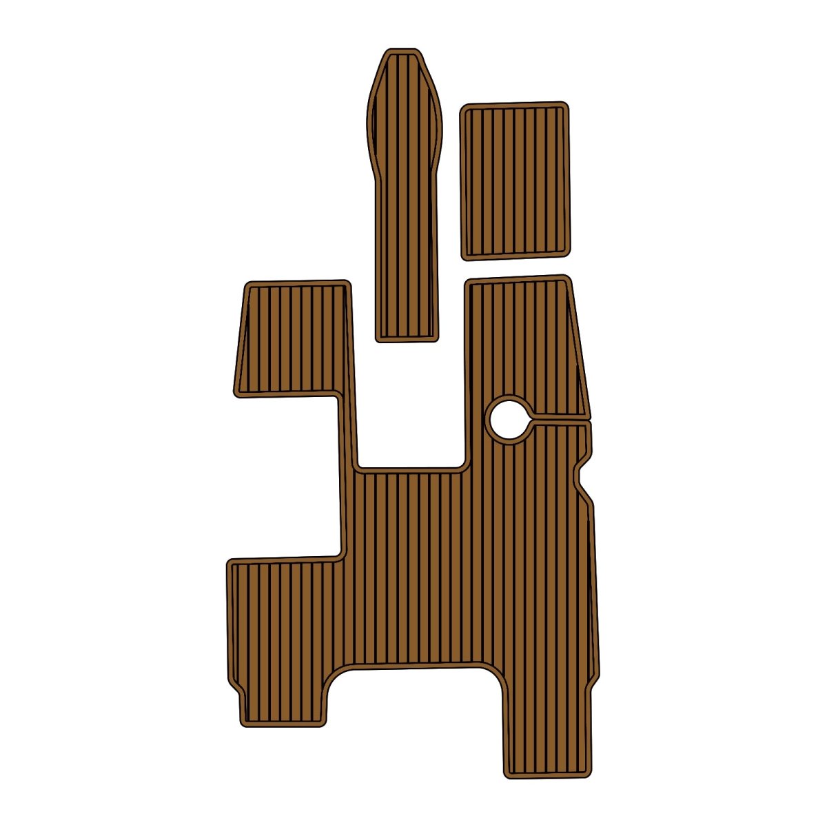 1999 Sea Ray 230 Signature Cockpit Pad Boat Non - Slip EVA Foam Deck Mat - HJDECK