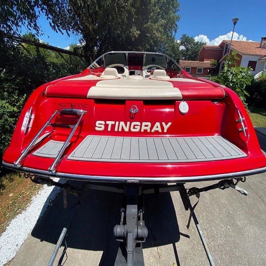 1999 Stingray 230SX EVA Foam Faux Teak Boat Deck Marine Flooring Boat Decking Carpet - HJDECK