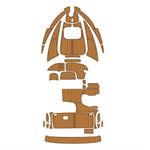 2000 - 2001 Bayliner 2655 Ciera Teak Boat Flooring Kits - HJDECK