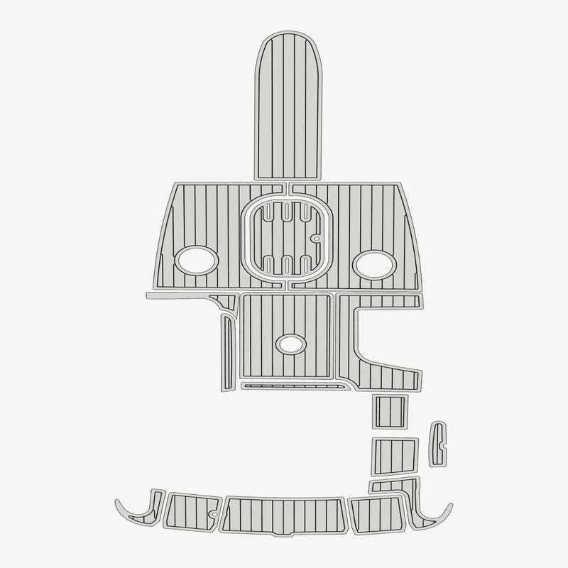 2000 - 2003 Four Winns 210 Horizon EVA Foam Boat Flooring Marine Decking Kit - HJDECK