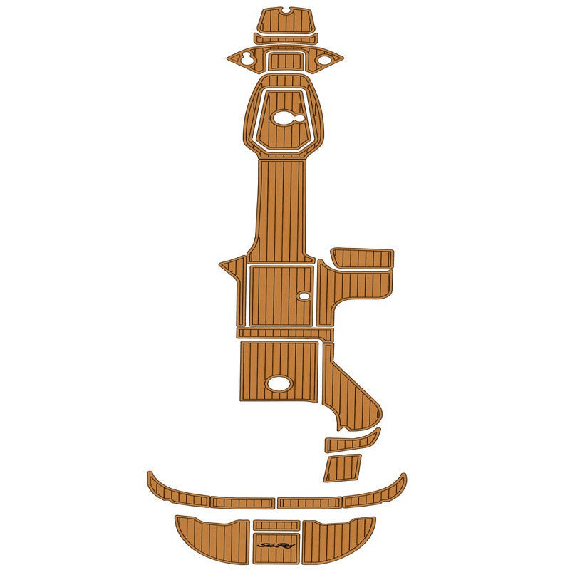 2000 - 2003 SEA RAY 240 Sundeck A EVA Foam Precut Boat Flooring Kit - HJDECK