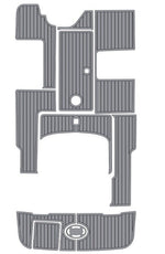 2000 - 2003 Sea Ray 245 Weekender EVA Foam Teak Deck Floor Mat - HJDECK