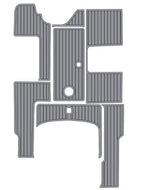 2000 - 2003 Sea Ray 245 Weekender EVA Foam Teak Deck Floor Mat - HJDECK