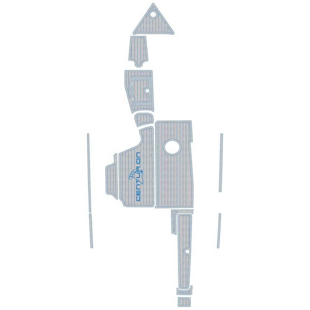 2000 - 2005 Centurion Avalanche EVA Foam Faux Teak Boat Flooring Marine Decking Yacht Pad - HJDECK