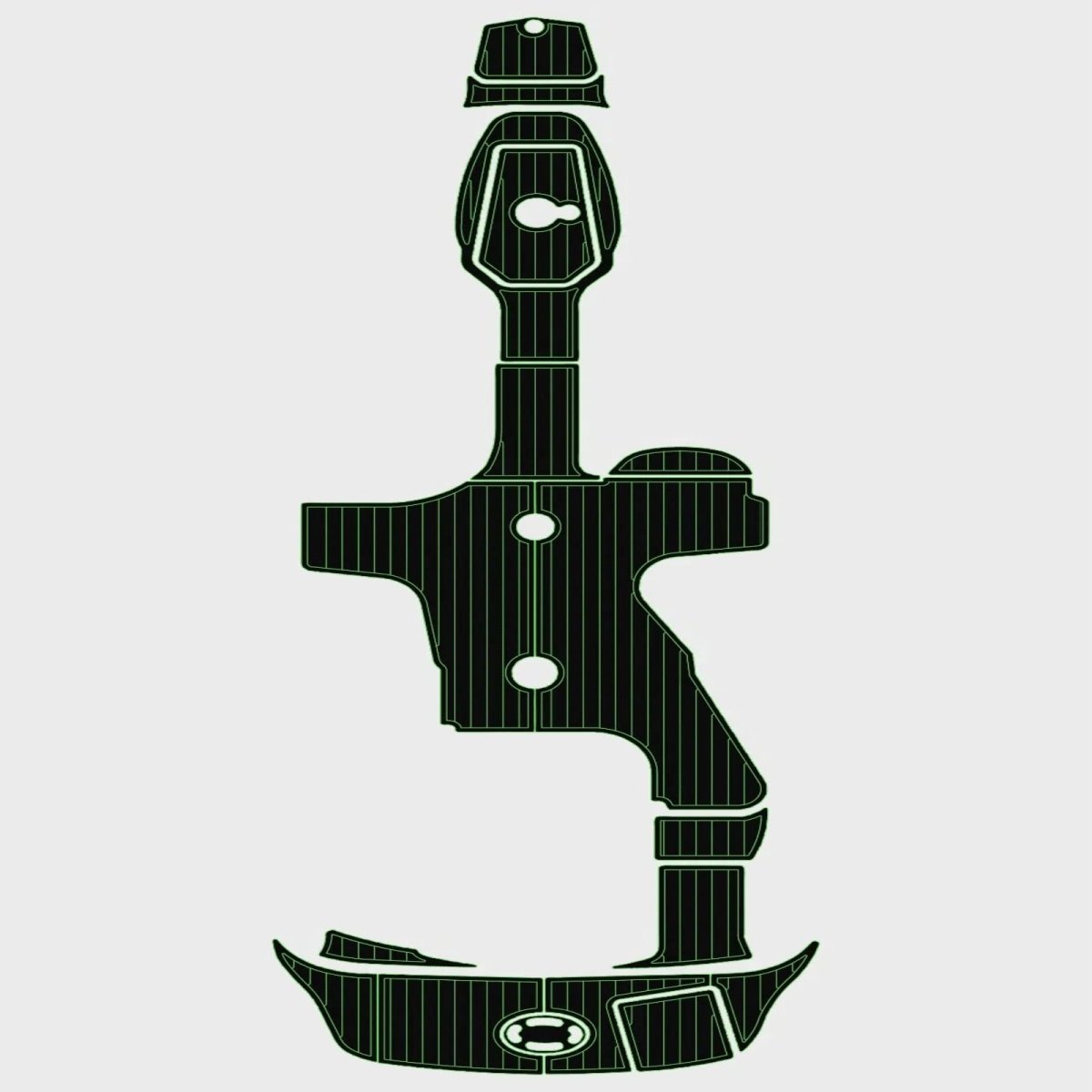 2000 - 2010 Sea Ray 220 Sundeck EVA Foam Boat Deck Mat Flooring Marine Decking - HJDECK