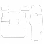 2000 Donzi 38' ZX Cockpit Pad Boat Non - Slip EVA Foam Deck Mats - HJDECK