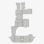 2000 Formula 400 SS Expand Swim Platform A EVA Foam Boat Flooring Kit - HJDECK