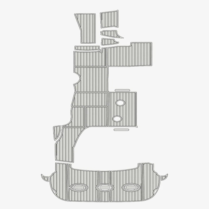 2000 Formula 400 SS Expand Swim Platform A EVA Foam Boat Flooring Kit - HJDECK
