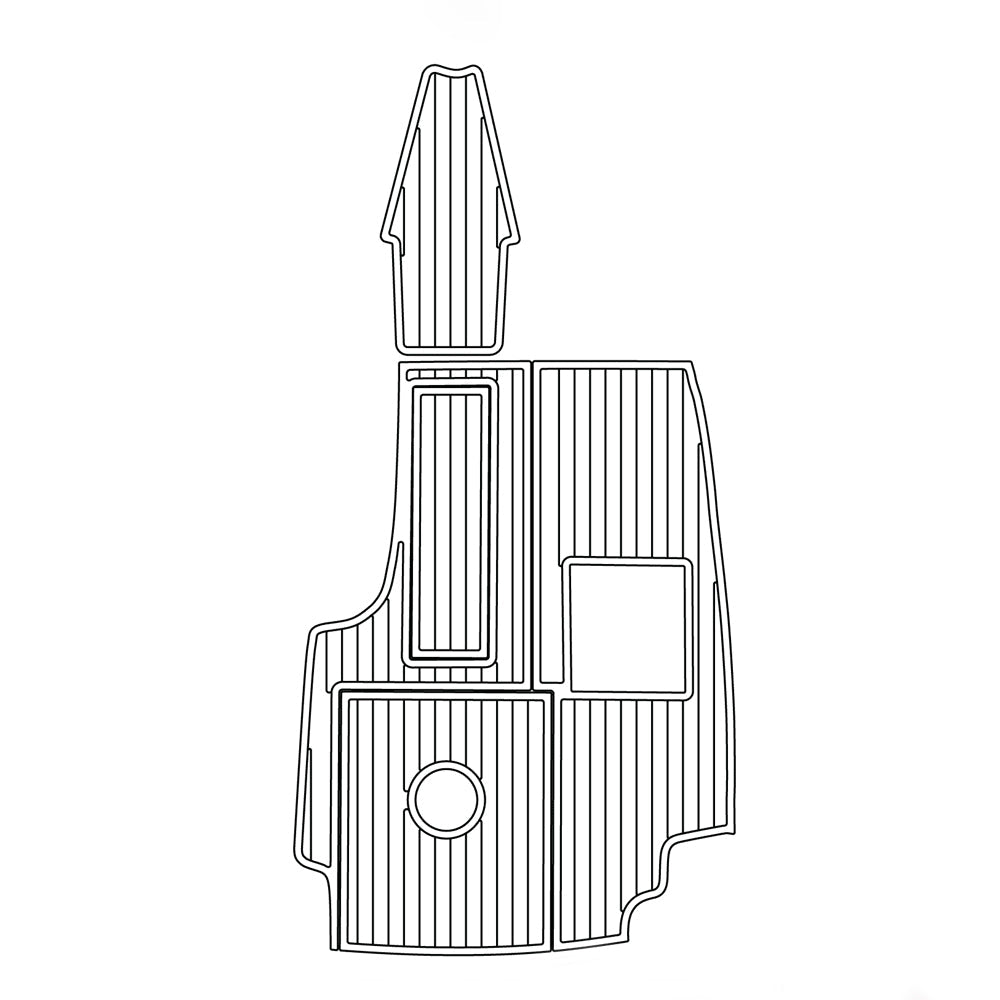 2000 Mastercraft 205V Prostar EVA Foam Boat Deck Mat Flooring - HJDECK