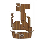 2001 - 2004 Sea Ray 240 Sundancer Cockpit & Swim Step Pad Boat Flooring Non - Slip Mat - HJDECK