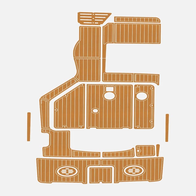 2001 - 2008 Monterey 302 Cruiser EVA Foam Boat Deck Mat Flooring Kits - HJDECK