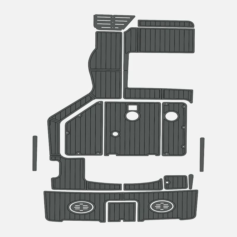 2001 - 2008 Monterey 302 Cruiser EVA Foam Boat Deck Mat Flooring Kits - HJDECK