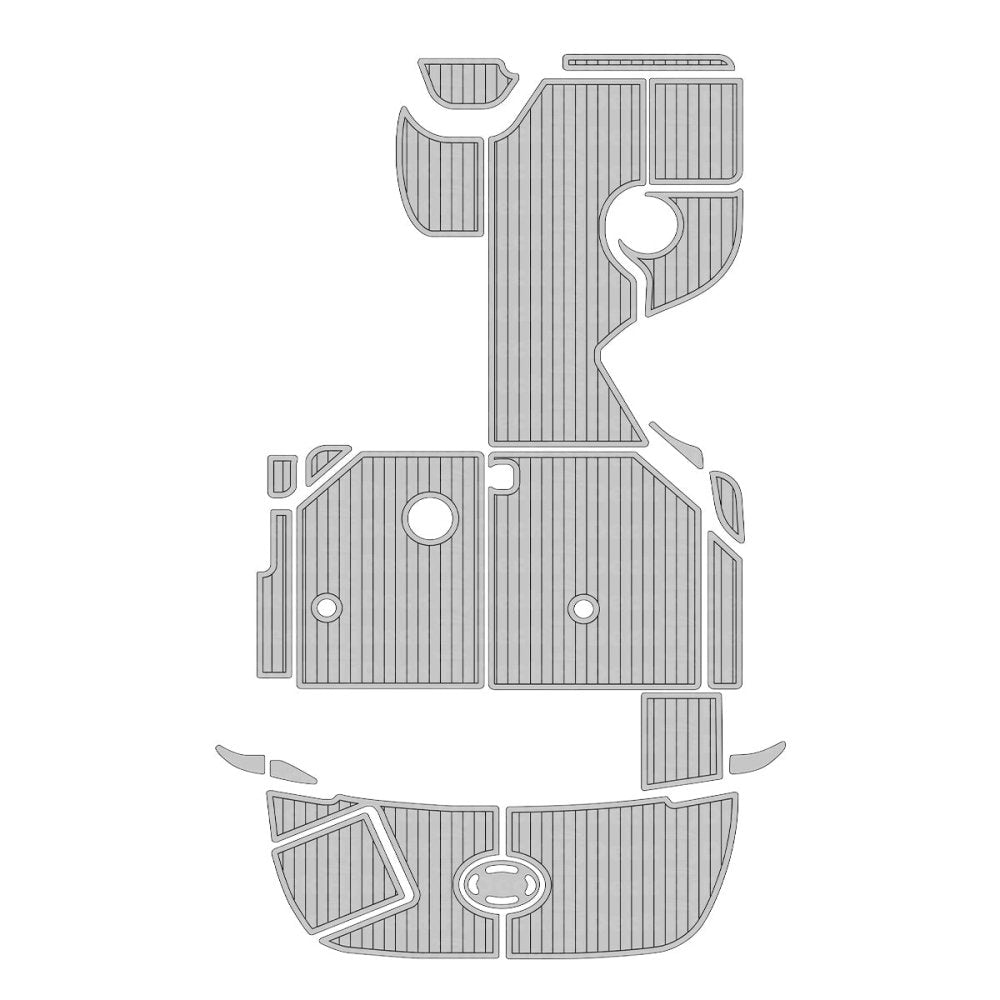 2001 - 2009 Sea Ray Sundancer 280 Swim Platform Cockpit Mat EVA Boat Flooring - HJDECK