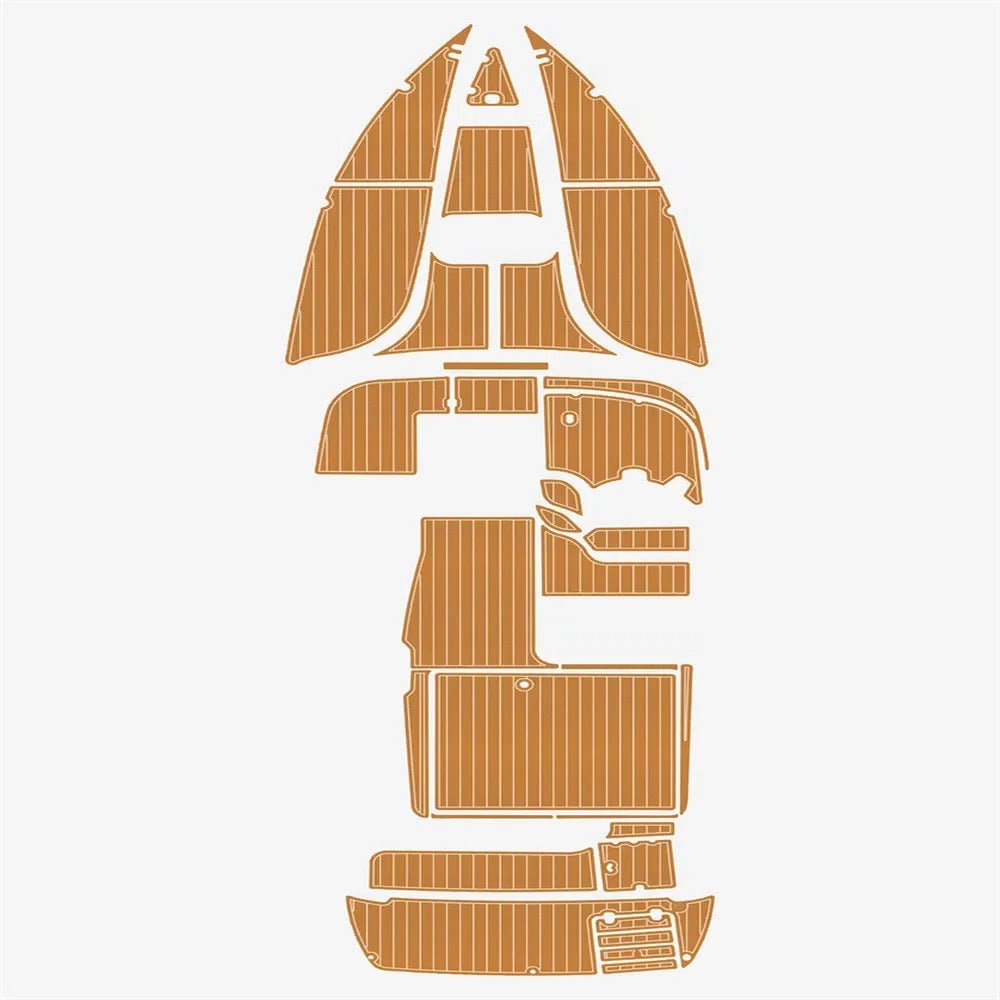 2001 Crownline 242 EVA Foam Boat Deck Non Skid Flooring - HJDECK