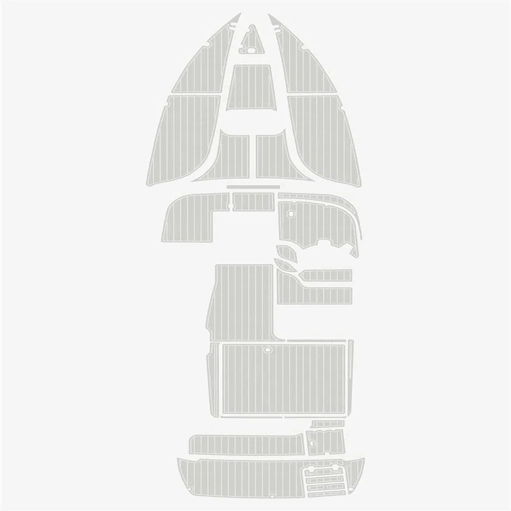 2001 Crownline 242 EVA Foam Boat Deck Non Skid Flooring - HJDECK