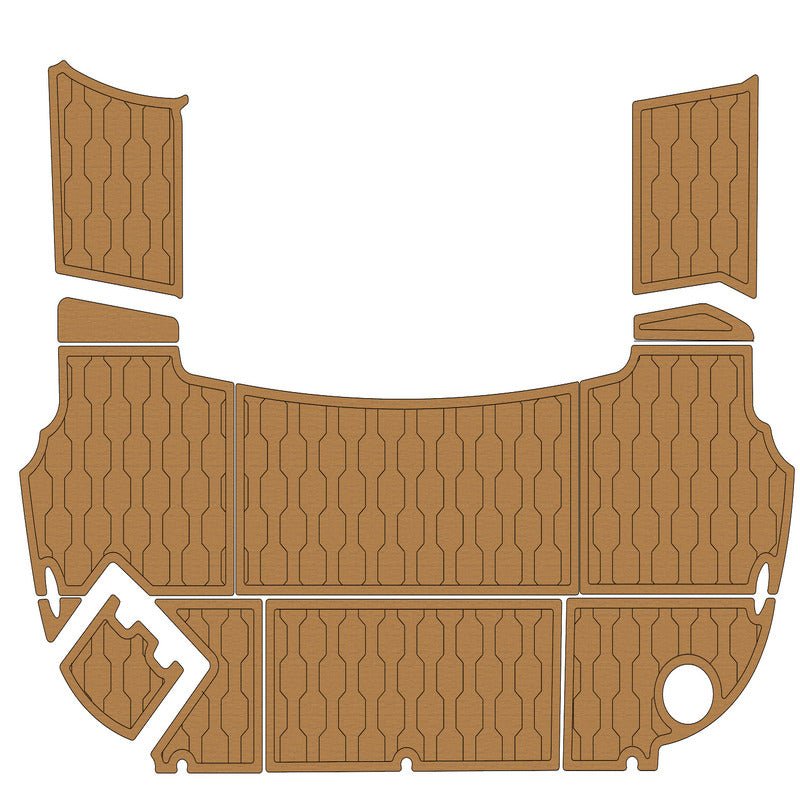 2001 Formula 400 SS EVA Foam Boat Flooring Swim Platform Pad - HJDECK