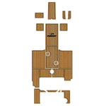 2001 Pursuit 2470 WA Sea Deck EVA Foam Boat flooring Kit - HJDECK