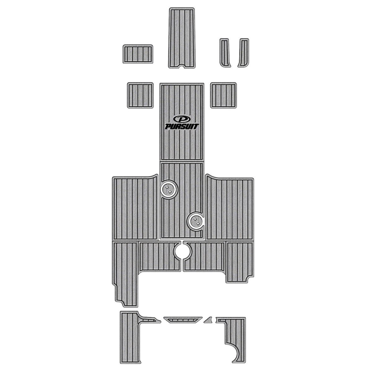 2001 Pursuit 2470 WA Sea Deck EVA Foam Boat flooring Kit - HJDECK