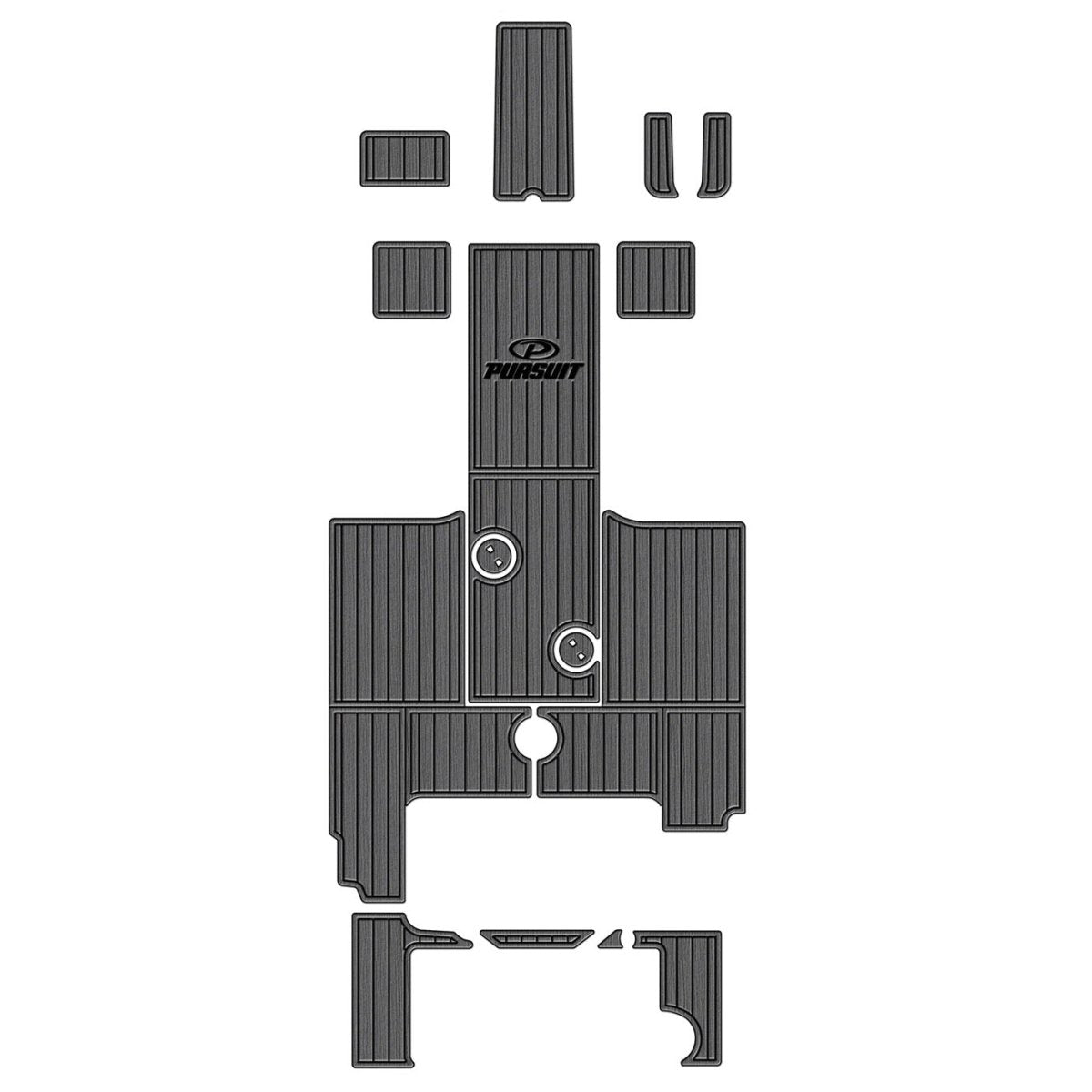 2001 Pursuit 2470 WA Sea Deck EVA Foam Boat flooring Kit - HJDECK