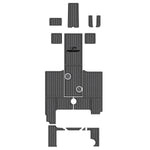 2001 Pursuit 2470 WA Sea Deck EVA Foam Boat flooring Kit - HJDECK