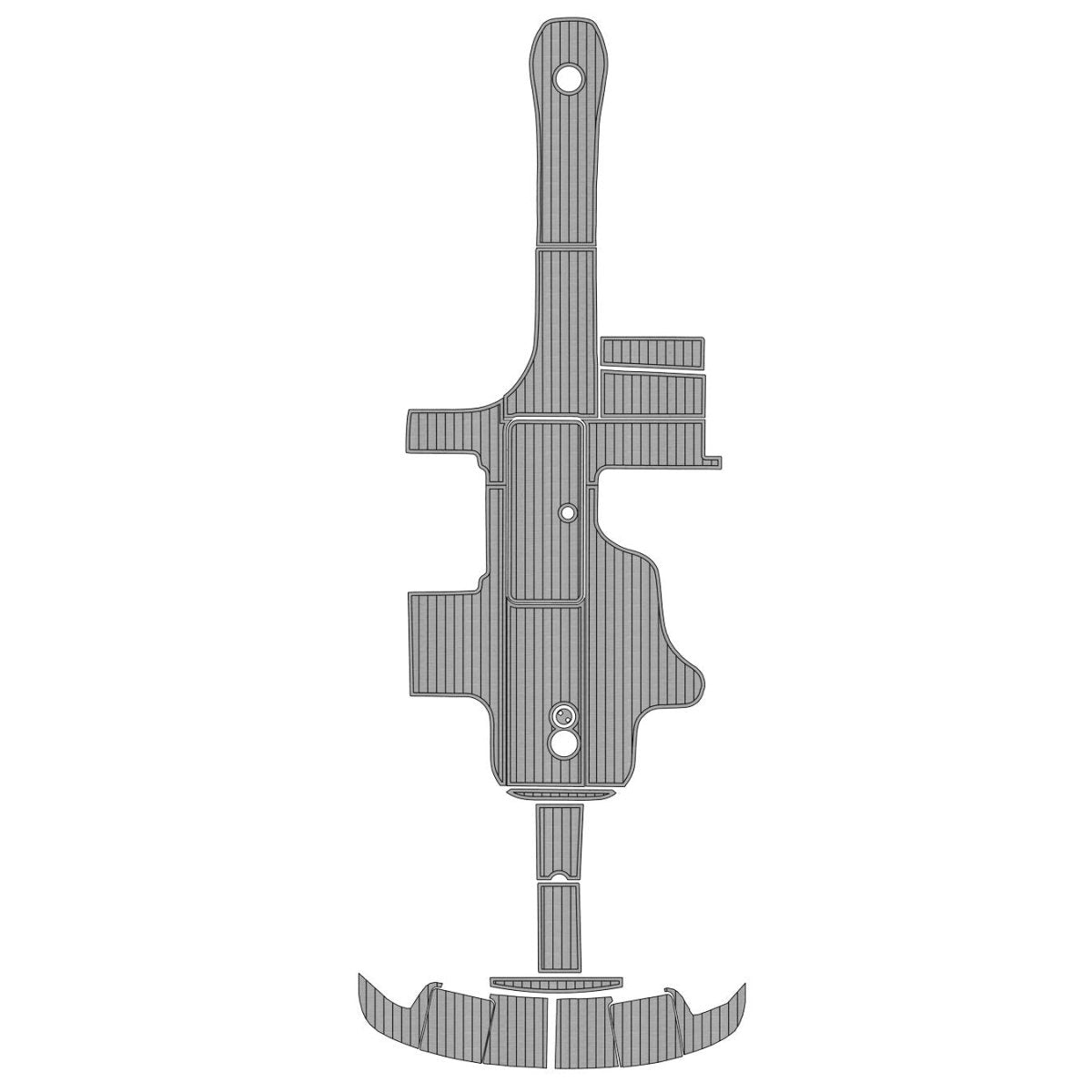 2001 Sea Ray 290 Bow Rider BR Pre Cut Boat Floor Mats - HJDECK