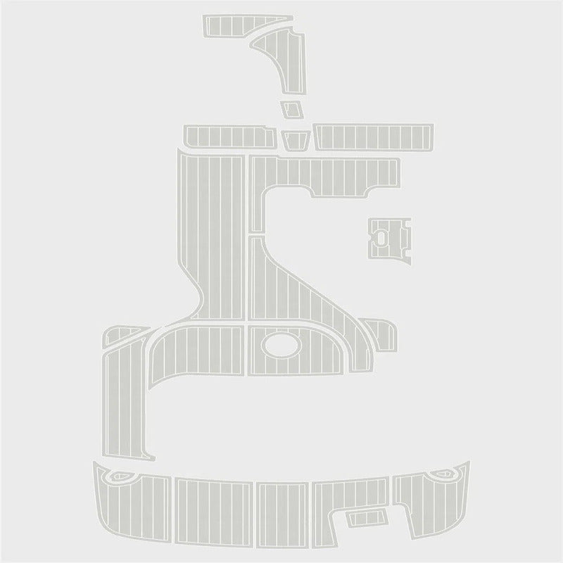 2002 - 2005 RINKER 250 Fiesta Vee Dura EVA Foam Boat Flooring Kit - HJDECK