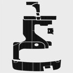 2002 - 2005 RINKER 250 Fiesta Vee Dura EVA Foam Boat Flooring Kit - HJDECK
